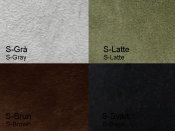 Santana leather in different colors